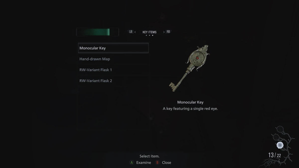 Monocular Key Resident Evil Wiki Fandom