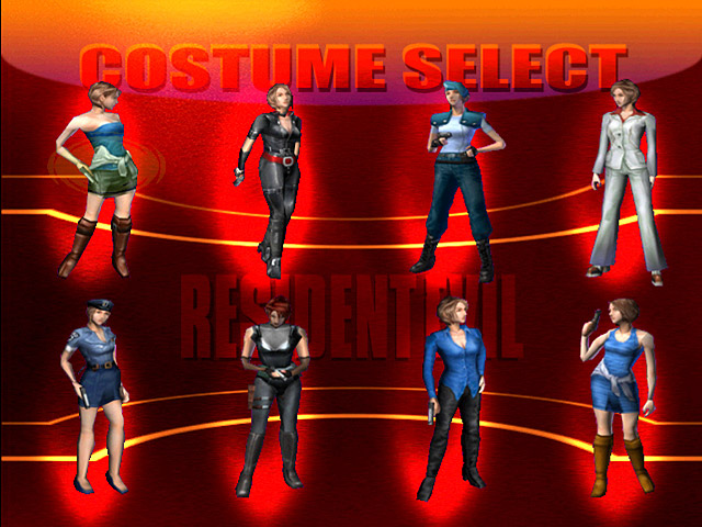 resident evil 3 pc costumes