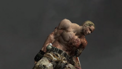 Krauser en su lucha con Ada