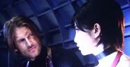 Leon and Ada in Resident Evil Retribution