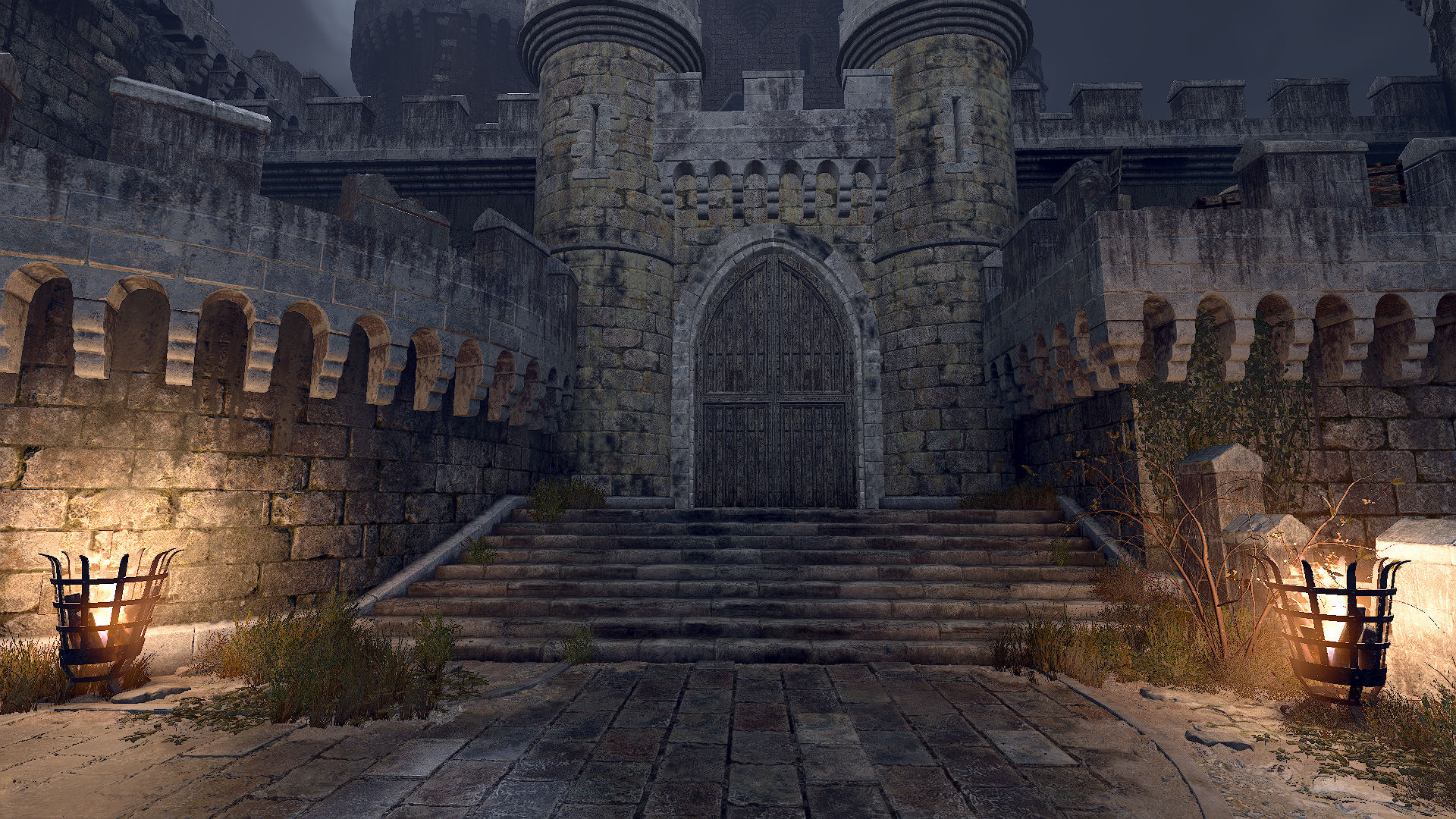 Resident Evil 4 Remake - Animated Wallpaper (Castle) 