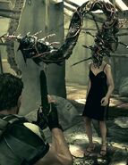 The fight with Allyson is the first Cephalo encounter in the game.