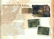 Page de présentation dans le Resident Evil Archives.