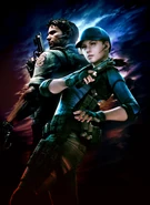 Chris Redfield and Jill Valentine