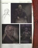 Concept Art issu du Resident Evil Archives II.