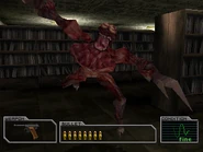 370268-resident-evil-survivor-playstation-screenshot-licker-leaps.png (72 kB) Licker atacando en Survivor