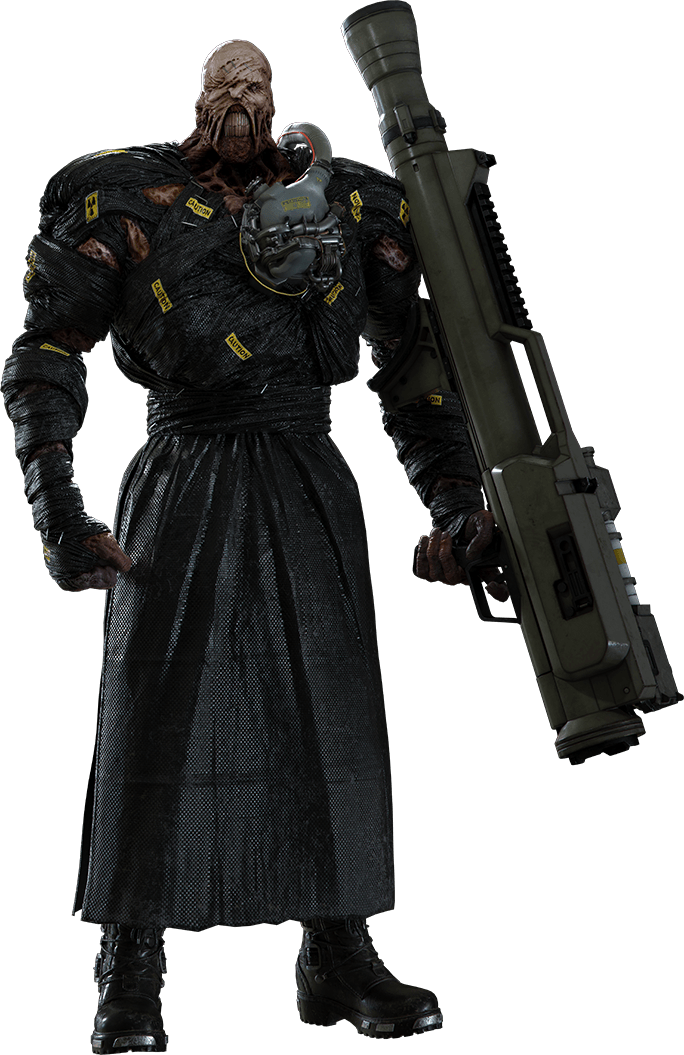 Resident Evil 3 Remake Nemesis characters