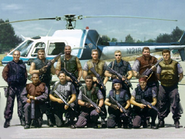 A photo of Richard with other S.T.A.R.S. operators, found in Resident Evil 2.