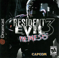 Resident Evil 3: Nemesis - Dreamcast (Norteamérica, 2000)