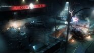 The hospital in Operation Raccoon City