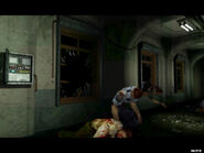 Zombies come in from the windows