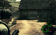 Chris aiming with the Jailbreaker (PC Version)