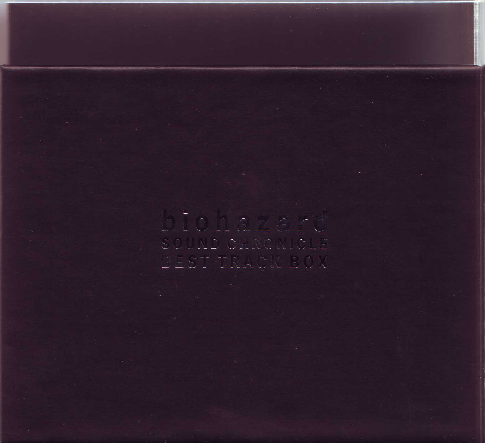 Biohazard Sound Chronicle Best Track Box | Wiki Resident Evil | Fandom