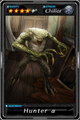 Hunter α card in Deadman's Cross.