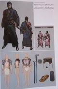 Chris' EX costumes in RE6.