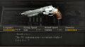 Handcannon description in Resident Evil 4.