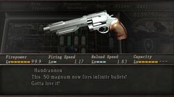 How to unlock the handcannon in Resident Evil 4 remake Mercenaries