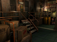 Resident Evil 3 background - Uptown - warehouse e - R10101