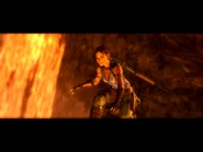 Sheva looking on Chris.