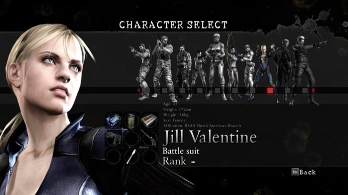 Resident Evil Re:Verse - Jill Skin: Battle Suit (Resident Evil 5)