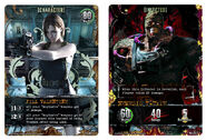 Examples of a Character card and an Infected card.