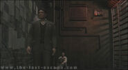 Matt's cameo appearance in the "decisions, decisions" cutscene.