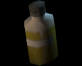 Yellow-chemical-bottle