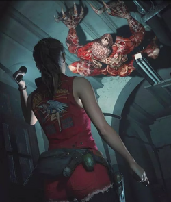 Byehazard Art — Claire Redfield as seen in Resident Evil 2 REmake