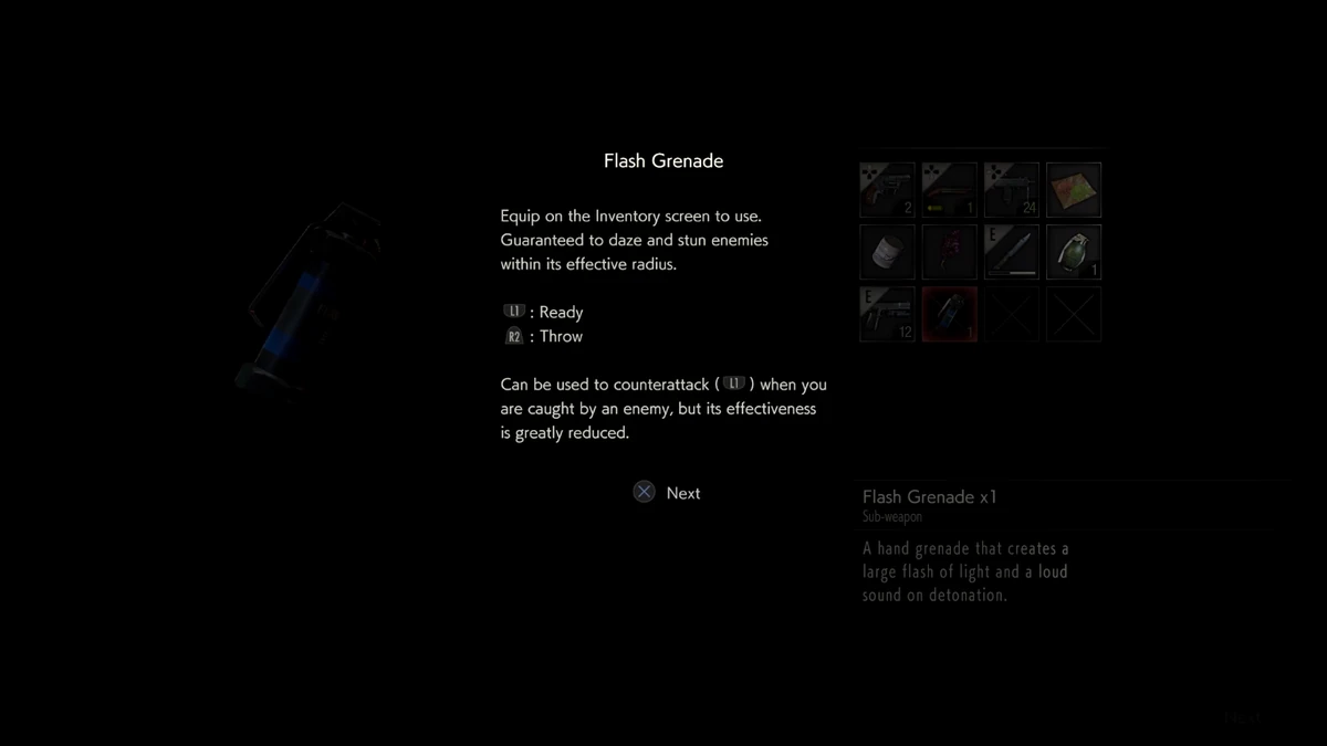 Flash Grenade Resident Evil Wiki Fandom