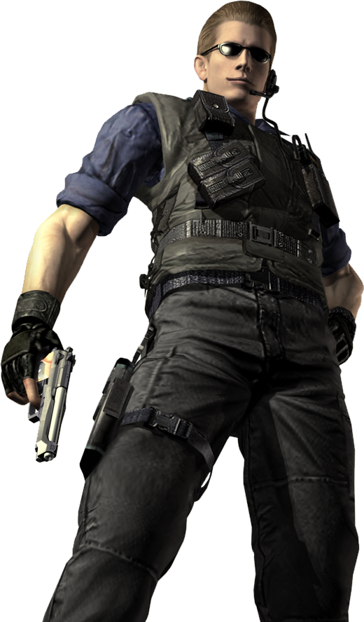 resident evil wesker stars