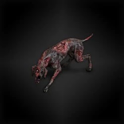 perro zombi residente malvado