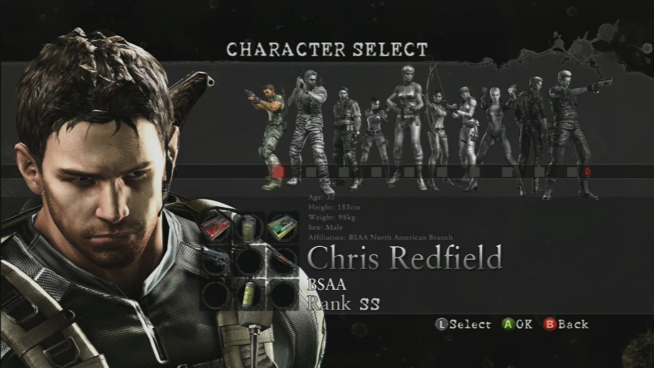 Resident Evil 5 Resident Evil - Código: Veronica Chris Redfield