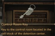 Control Room Key description