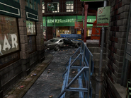 Resident Evil 3 background - Uptown - boulevard j1 - R10309