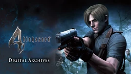 Resident Evil 4 Digital Archives Front Page