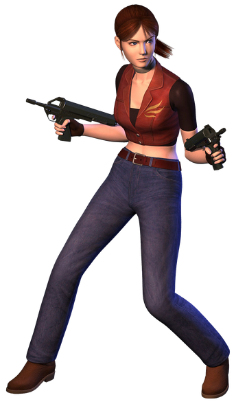 You can now play as Code Veronica X's Claire Redfield in Resident