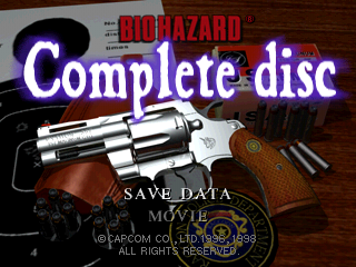 Biohazard Complete Disc Resident Evil Wiki Fandom