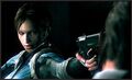 Jill Valentine Holding a Gun