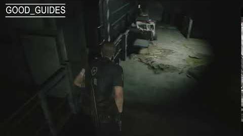 Resident Evil 2 Remake Guides T-Bar Valve Handle Tool location Sewers