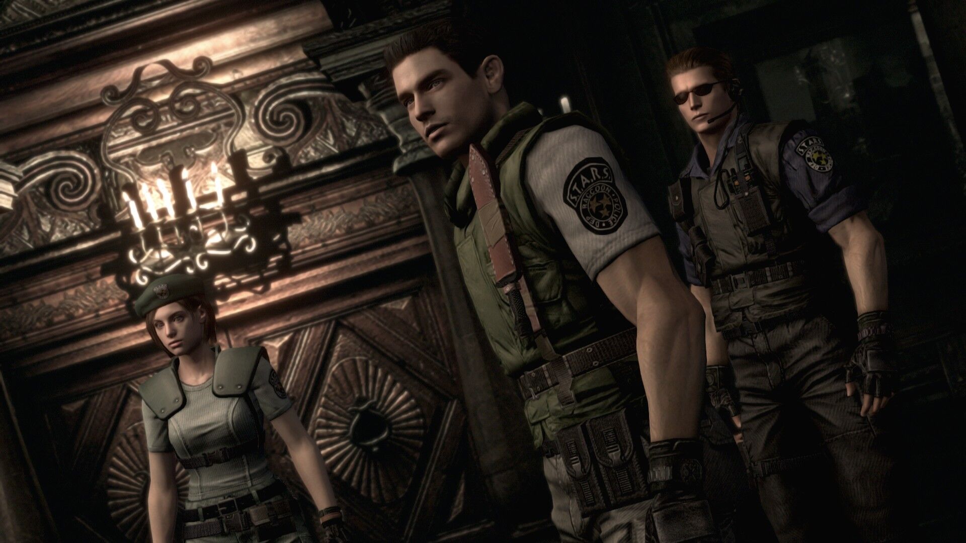 Resident Evil HD Remaster - Part 1 Chris Walkthrough Gameplay No Commentary  