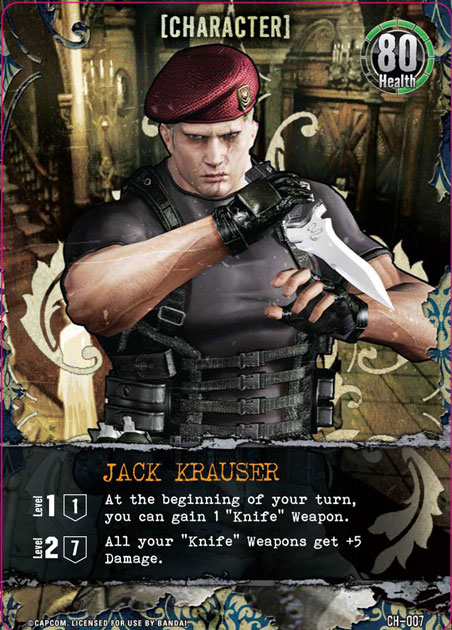 Jack Krauser  Resident evil, Resident evil game, Resident