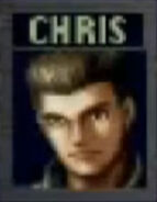 Chris portrait in Extreme Battle.