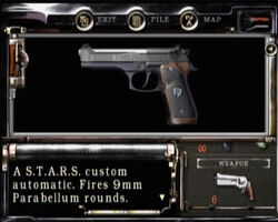 Beretta 92F Custom 'Samurai Edge' | Resident Evil Wiki | Fandom