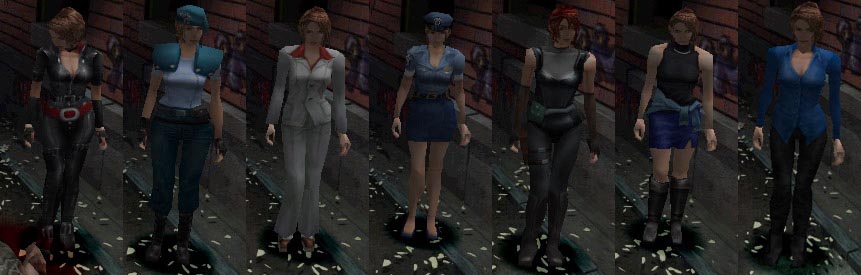 Resident Evil 3 - Pack de atuendos clásicos