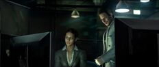 Resident Evil 6 Simmons and Hunnigan