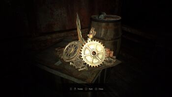 RESIDENT EVIL 7 scrap metal examine