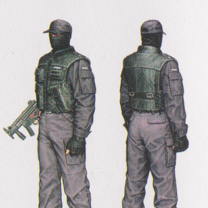 Umbrella Security Service Resident Evil Wiki Fandom I used large red rubber bands to hold the mask on my face. umbrella security service resident