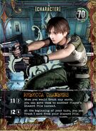 Rebecca in Resident Evil: The Deck Building Game.