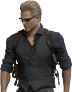 Albert Wesker's character render.