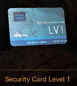 Security Card Level 11